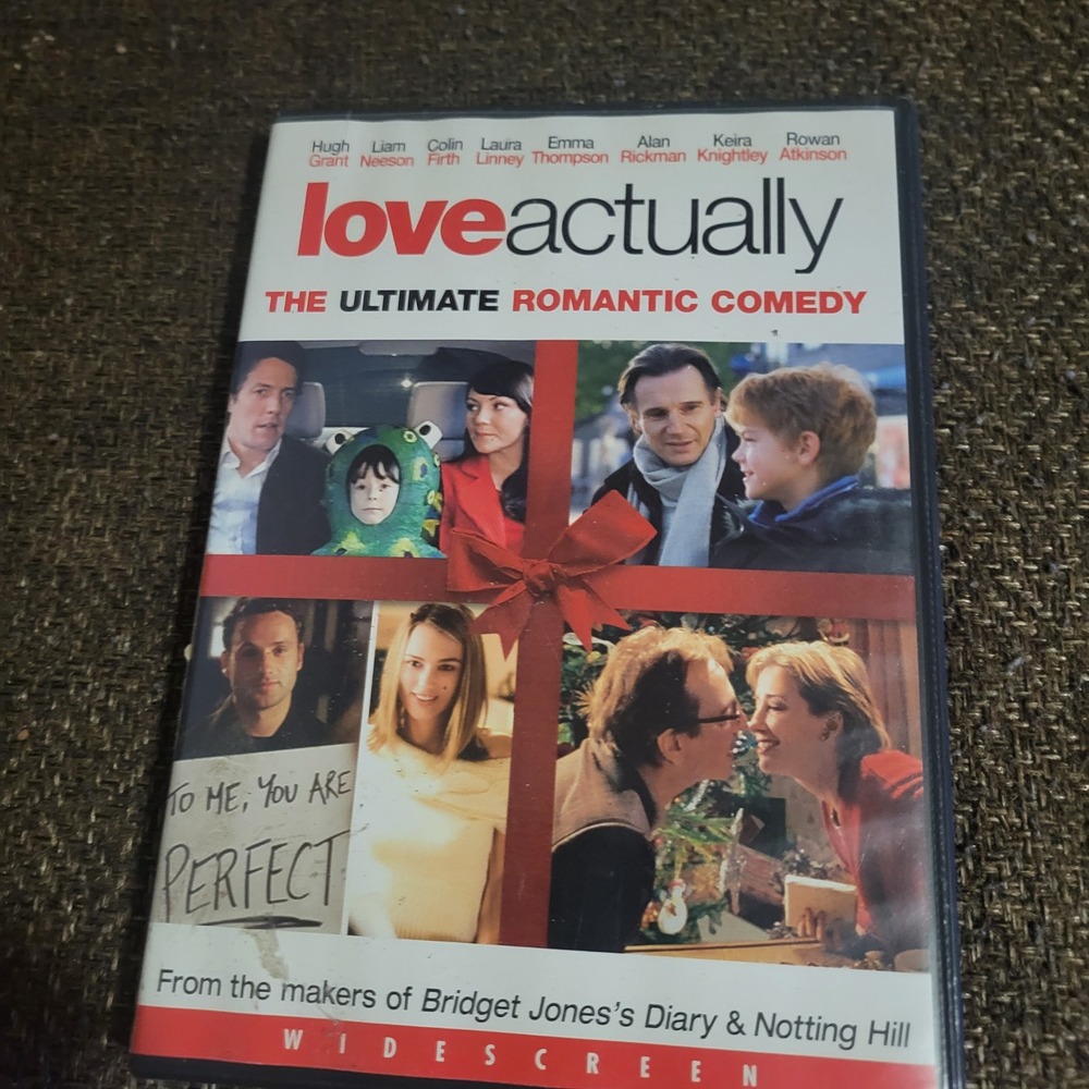 Universal Love Actually DVD Widescreen OS Multicolor Good Romcom Holiday Movie
